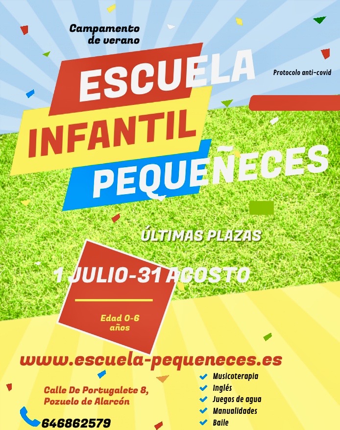 CONFIRMADO: AL 1 DE JULIO ABRIMOS. PLAZAS MUY LIMITADAS. RESERVA PRONTO. PROTOCOLO ANTI-COVID QUE NOS DA SEGURIDAD. LLAMANOS Y TE EXPLICAMOS.